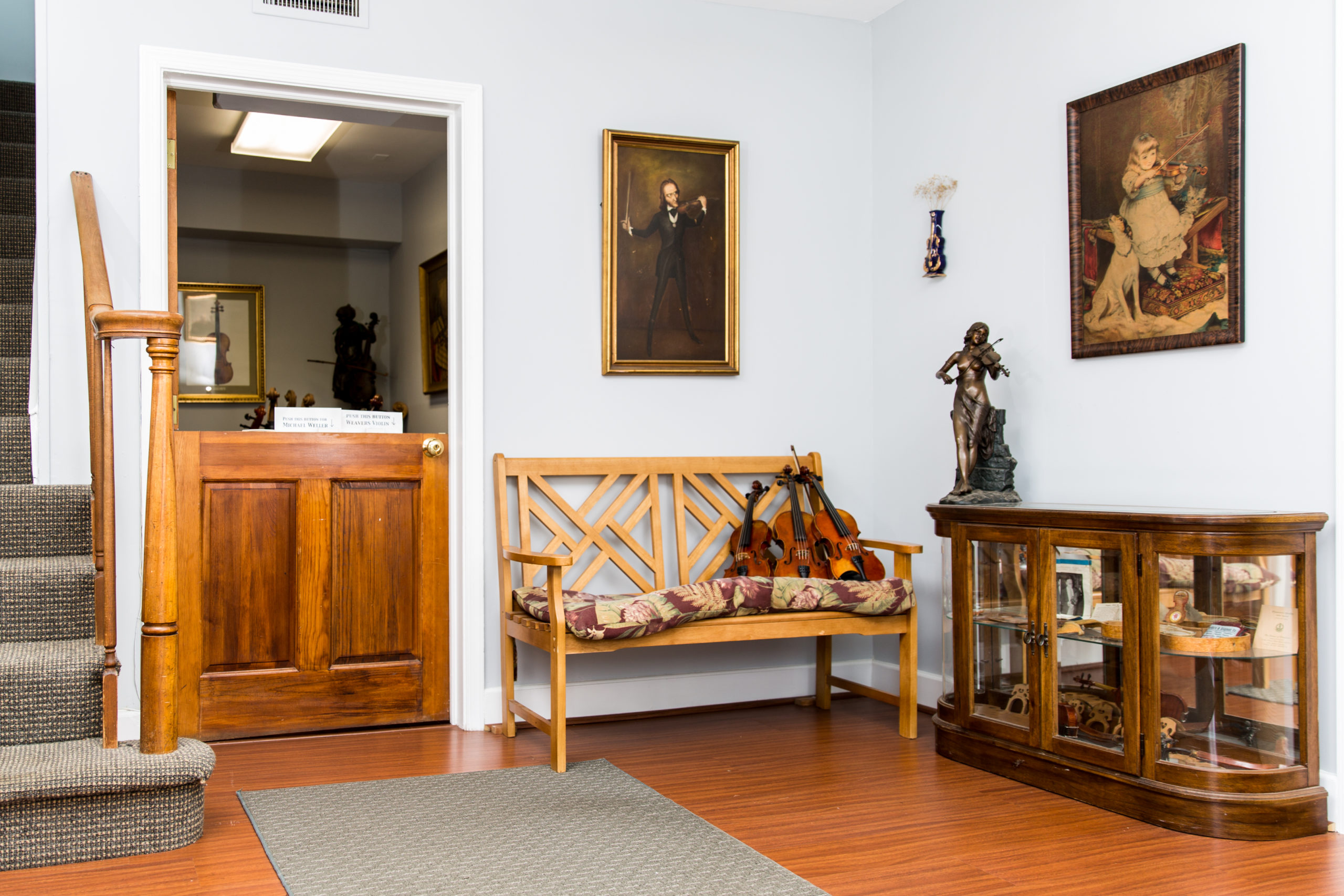 The Violin House of Weaver Weaver's Violin Shop Bethesda, Maryland